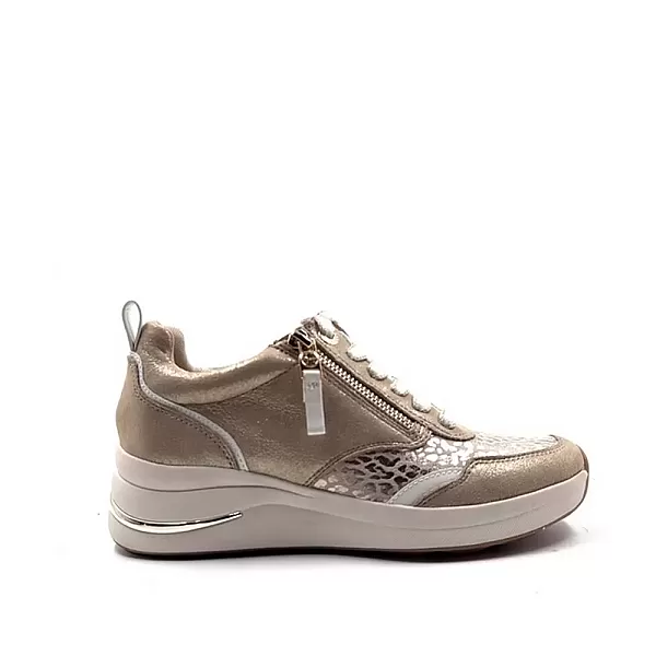Γυναικεία Sneakers Ανατομικά 8-83714-43-404 Φερμουάρ beige